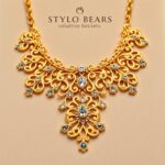 gold necklace design