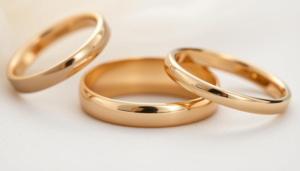 Classic Plain Gold Rings for Women - Timeless Style