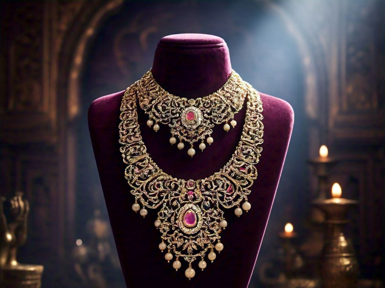 Discover the Latest Rani Haar Designs in Gold 3 Discover the Latest Rani Haar Designs in Gold