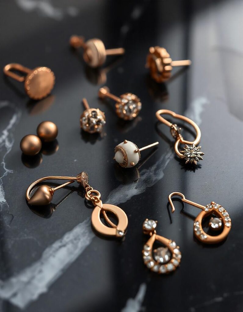 Gold Earrings Designs for Your Daily Look