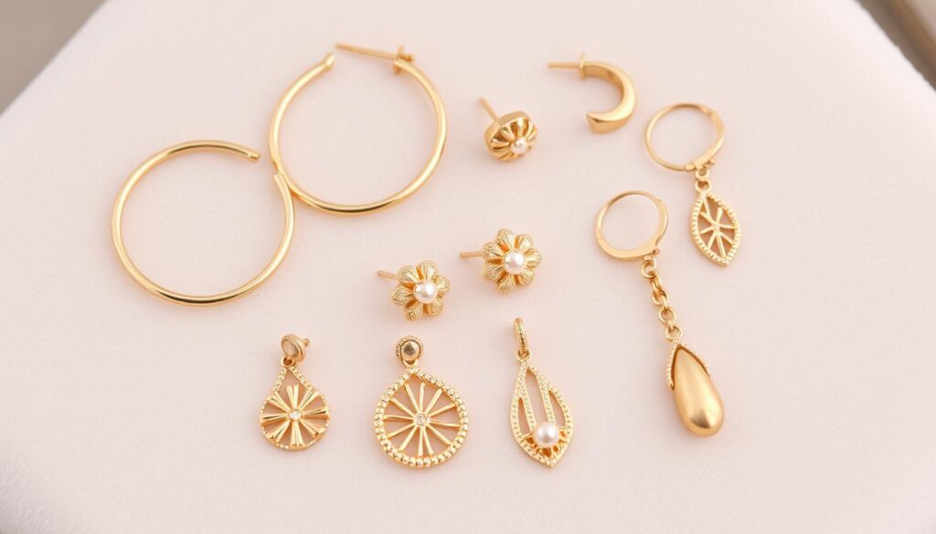 Gold Earrings Designs for Your Daily Look