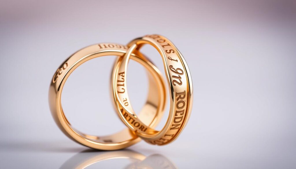 Exquisite Gold Couple Rings: Timeless Designs