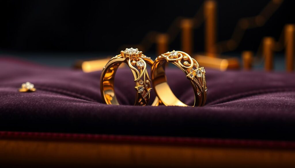 Exquisite Gold Couple Rings: Timeless Designs